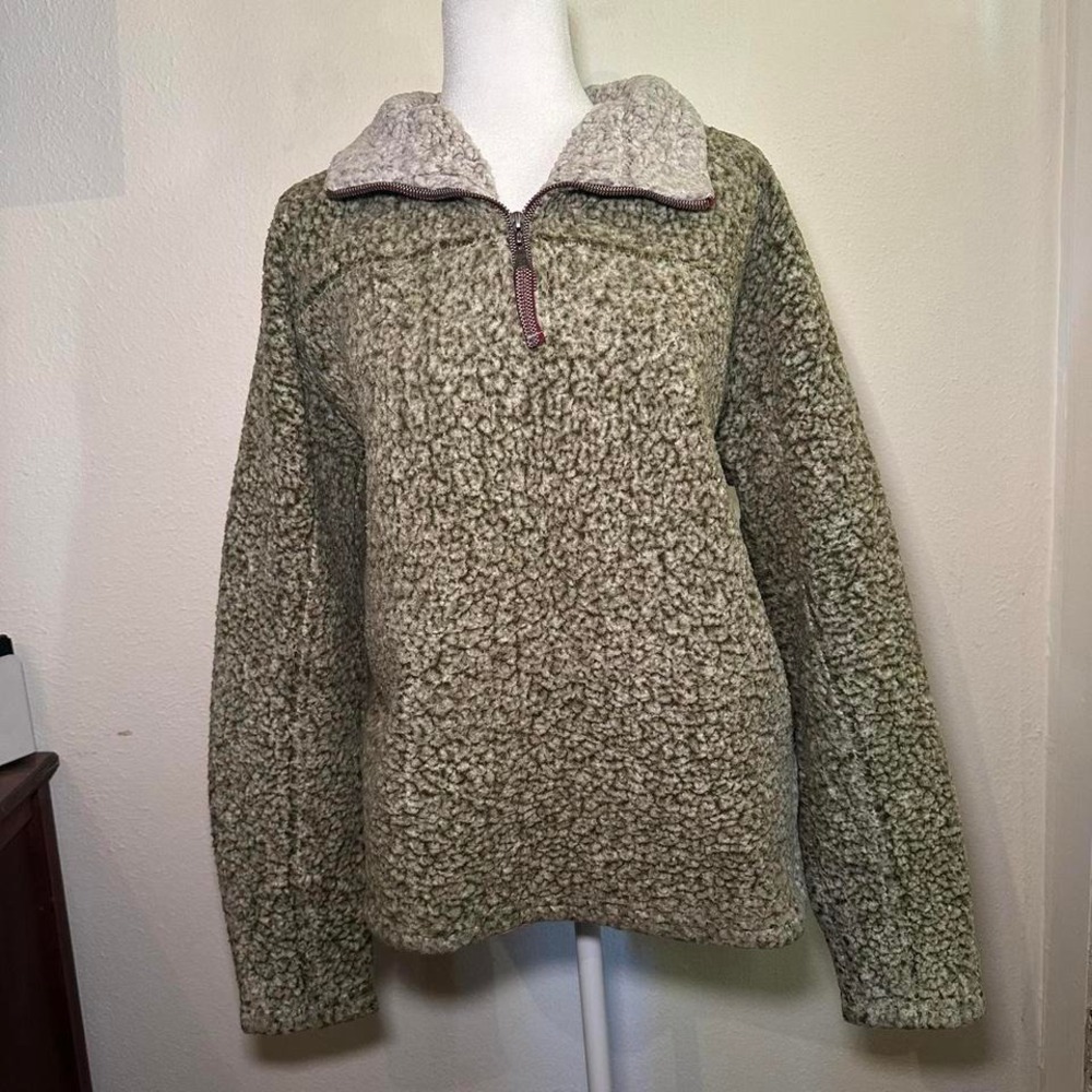 True‎ Grit Sherpa Quarter-Zip Pullover